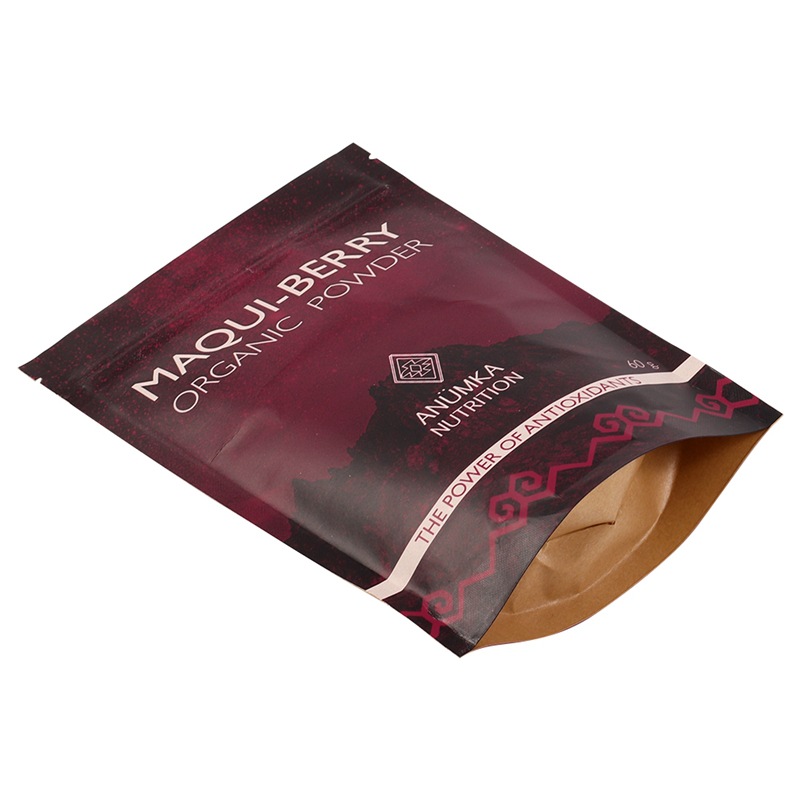 Coffee Bean Packaging Bag Custom Printing Dry Fruit Snack Stand Up Bag