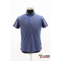 Men's Mixed Yarn PK With Jacquard Collar Polo