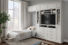 Folding Wall Murphy Beds with Desk