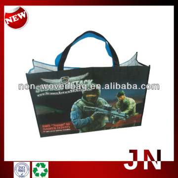 Shopping Reusable PP Laminated Non Woven Bag, New Design PP Non Woven Shopping Bag