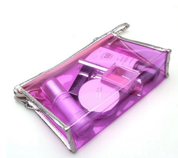 Transparent Customized Toiletry Bag with Large Capacity Cosmetic Bag