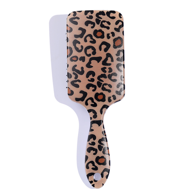 Amazon Leopard Print Snake Print Hair Cushion Combmassage Comb Animal Pattern Hairdressing Comb Printing Air Bag Comb