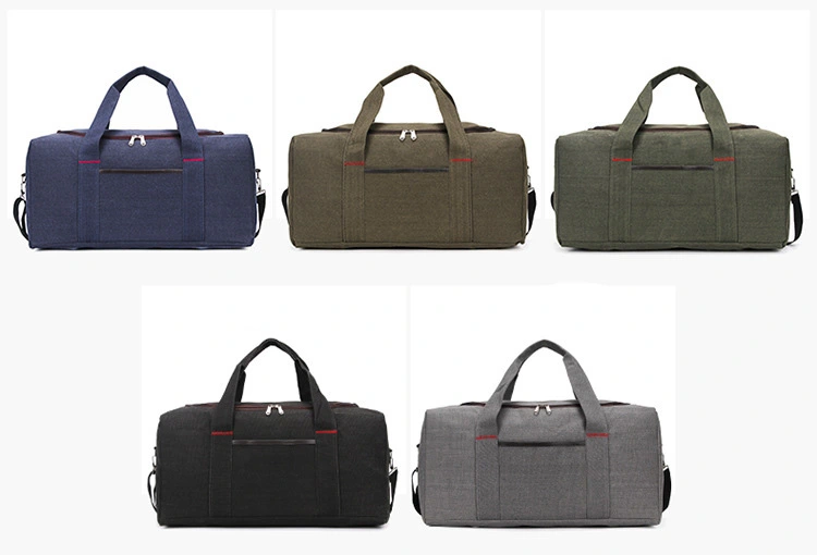 Wholesale 2021 New Design Tote Men Canvas Folding Duffle Bag Sneaker Bags