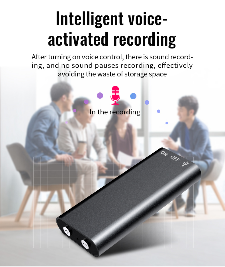 High Quality Q2 Portable And Durable recorder Dictaphone Digital Recorder Small Voice Recorder magndigital voice recording key