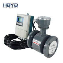 Split type electromagnetic flowmeter