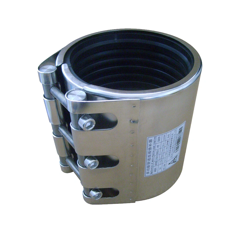 Stainless Repair Clamp for Pipe Fitting with En Standard (length 75mm, 150mm)