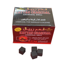 HongQiang Indonesia coconut shell cube shisha charcoal for sale