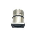 Conector de instalação do flange M23 17pin IP67 no sentido horário