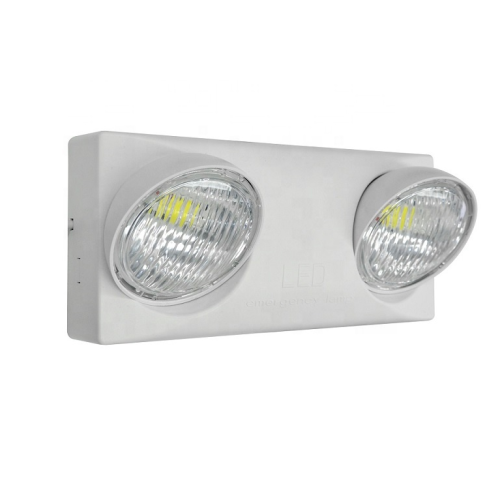 Double têtes non maintenues à la LED d'illumination d'urgence