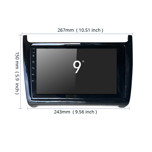 Navigation GPS Android pour VW Polo