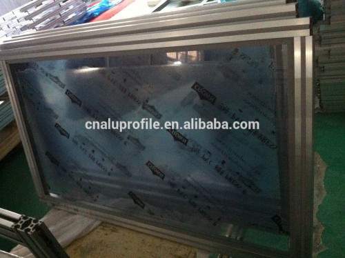 aluminium extrusion profile for polycarbonate sheet