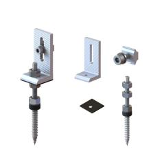 Aluminum alloy Anodized rooftop L foots solutions