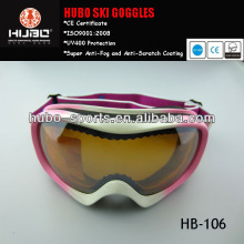 Guangzhou new design winter ski sports safety UV400 snow boarding goggles