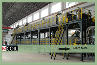 Color coating line machine from CJMnutech in Jiangsu, M-COIL3,with no pollution