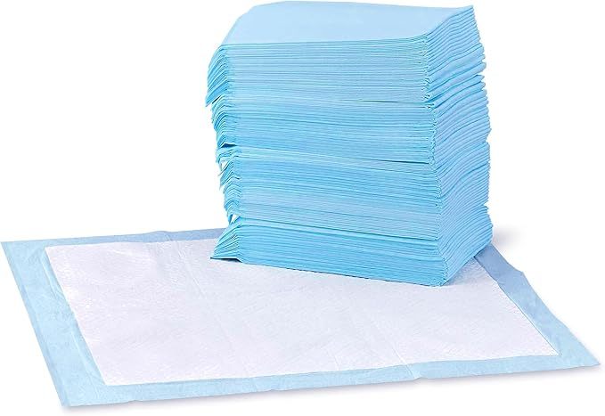 Quick-Dry Blue White Dog Training Pads 100 Pack