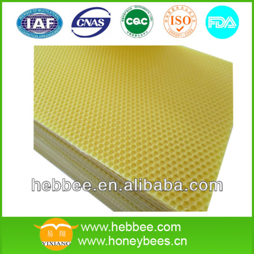 Foundation powderbeeswax foundation sheet