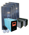 Hem 1kw Solar av Grid System grön energi strömmen