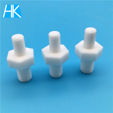 custom made insulated zirconia ceramic bolt nut screw