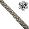 Hot Selling Flexible Ungalvanized Derricking SS Wire Rope