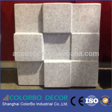 3D decorative polyester fiber panels