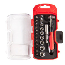 Universal Household Bicycle Repair Tool Set - 23pcs Screwdrivers & Socket Wrenches