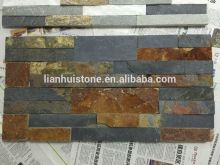 CS049 natural stone exterior wall cladding rusty slate Culture stone ledge stone