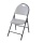 Plastic foldable side chair outdoor