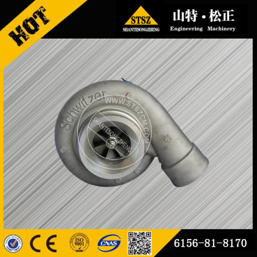 Komatsu Motoru için Motor Turboşarjı 6156-81-8170 SAA6D125E-3K-8K