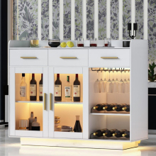 Modern Living Room Wine Cabinet: Luxury Wine Storage and Home Wine Bar Cabinet