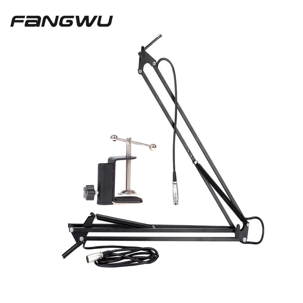 Hot Selling Our Microphone Arm Stand Tablet Holder With XLR Cable Nb39