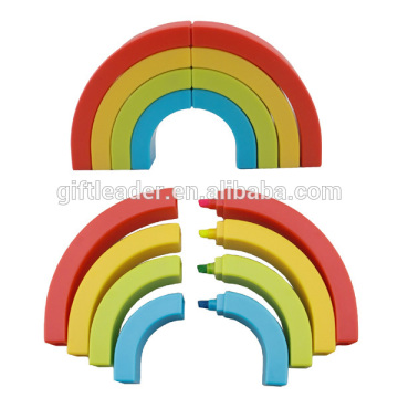 Plastic Colourful Rainbow Gift Highlighter
