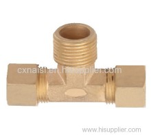 Brass Tee With Union And Male Thread?