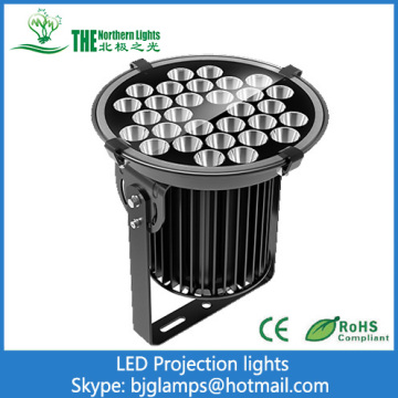 150w LED Projection Lighting of outdoor light fixtures