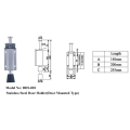 Support de porte de porte en acier inoxydable