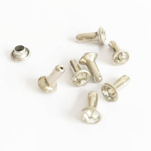 Long Leg Rivets With Crystal Stone Setting