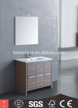 Hangzhou wall mounted melamine bathroom corner sink vanity