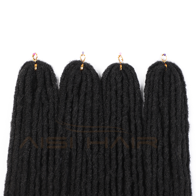 Aisi Hair Dreadlocks Crochet Braids Soft Goddess Faux Locs Crochet Hair Synthetic Braiding Hair Extension For Black Women