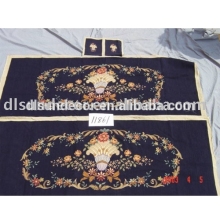 100% wool hand knotted aubusson sofa cover