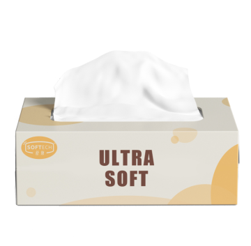 Cleansing Tissue Biodegradable Cube Box Facial Tissue