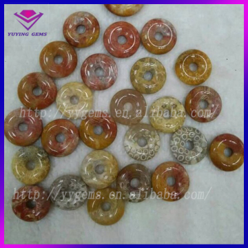 Coins Unreal Colour Chrysanthemum Stone Natural Gems China