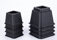 plastic bed leg cover bed leg protector 8pk