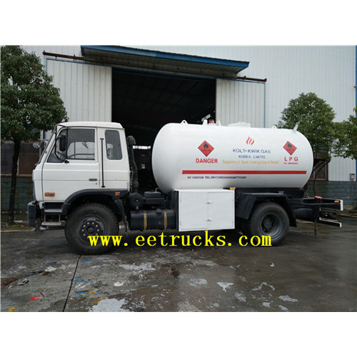 10cbm 5MT LPG Gas Cylinder Filling Trucks