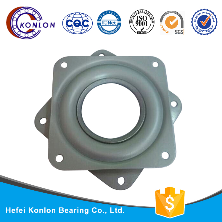 10 inch small square lazy susan swivel bearings for charger plates