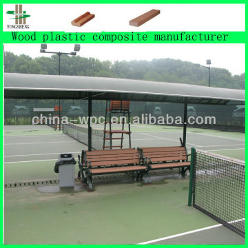 waterproof wood plastic composite lawn chair