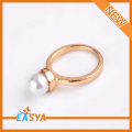 Perlen Schmuck gold Ring Modedesign für Frauen Großhandel akzeptieren, individuelles design