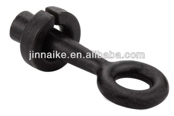 steel eyebolt with round ring
