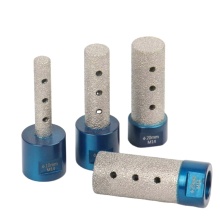 Vacuum Brazed Diamond Finger Milling Bits for Enlarging Holes in Tiles, Marble, Ceramic, and Granite