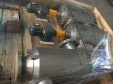 Industrial liquid rotory strainer