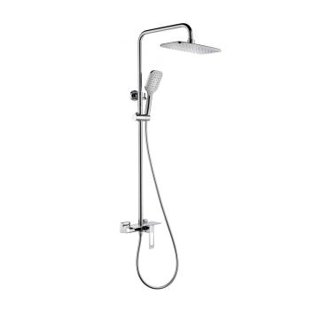 Solid Brass Exposed Bath Shower With Mixer