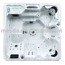 Luxury outdoor spa with Pop-up TV